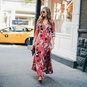 Yumi Kim Floral Button Down Maxi Dress